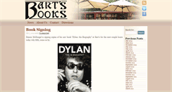 Desktop Screenshot of bartsbooksojai.com